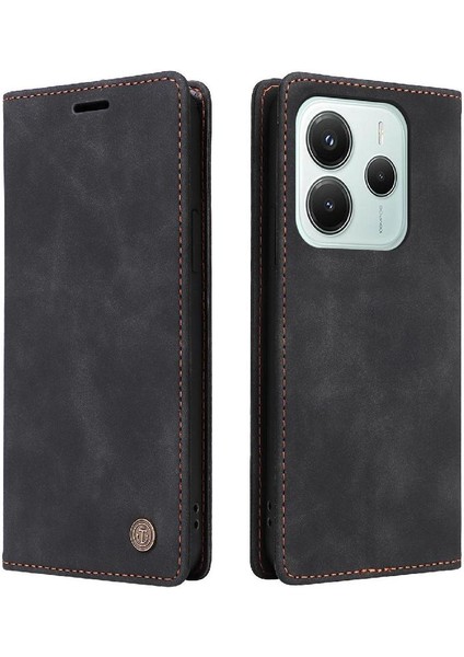 Xiaomi Redmi Note 14 Pro 5g Cüzdan Darbeye Deri Çanta Için Flip Case (Yurt Dışından)