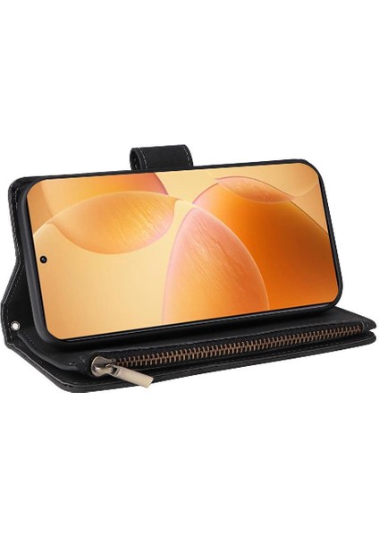 Xiaomi Poco X6 Fotoğraf Cep Saf Renk 9 Kart Nakit Için Fermuarlı Cebi Durumda (Yurt Dışından) fiyatları