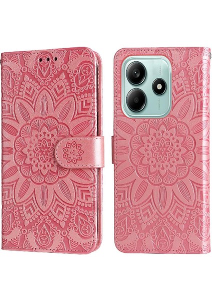 Xiaomi Poco M7 Pro 5g Flip Kart Yuvaları Için Kılıf Koruyucu Kapak Deri (Yurt Dışından)