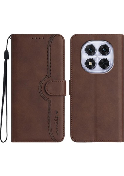Xiaomi Redmi Note 14 Pro 4g Premium Pu Dahili Mıknatıs ile Uyumlu (Yurt Dışından)
