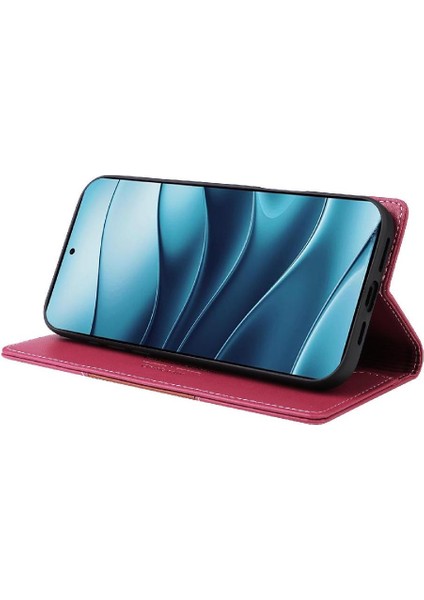 Xiaomi Redmi Note 14 4g Rfıd Engelleme Cüzdan Darbeye Dayanıklı Için Flip Case (Yurt Dışından)