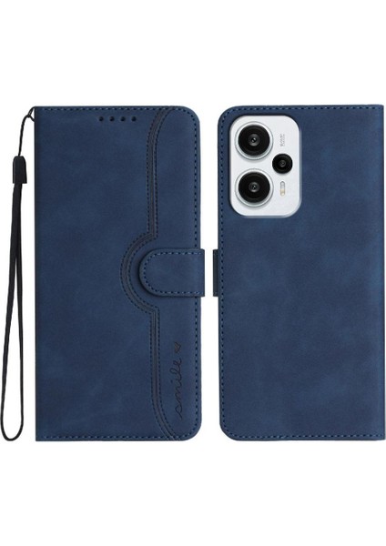 Xiaomi Poco F5 Cüzdan Premium Pu Dahili Mıknatıs Kapağı ile Uyumlu (Yurt Dışından)