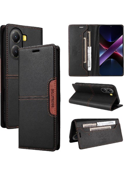 Xiaomi Poco X7 Pro Için Flip Case Kapak Darbeye Cüzdan Rfıd (Yurt Dışından) indirimleri