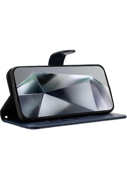 Xiaomi Poco C75 Kart Yuvaları Tutucu Bilek Kayışı Pu Deri Için Flip Case (Yurt Dışından)