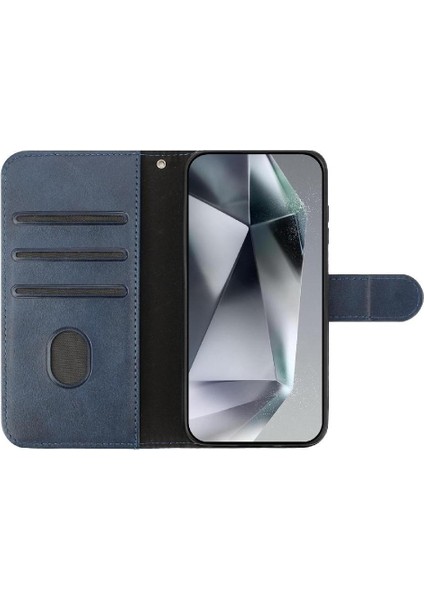 Xiaomi Redmi Note 14 4g Darbeye Dayanıklı Bilek Kayışı Kart Yuvaları Pu Için Flip Case (Yurt Dışından)