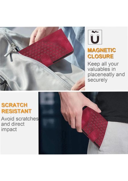 Xiaomi Redmi Not 14 Pro Için Flip Case 4g Flip Iş Darbeye Deri (Yurt Dışından)