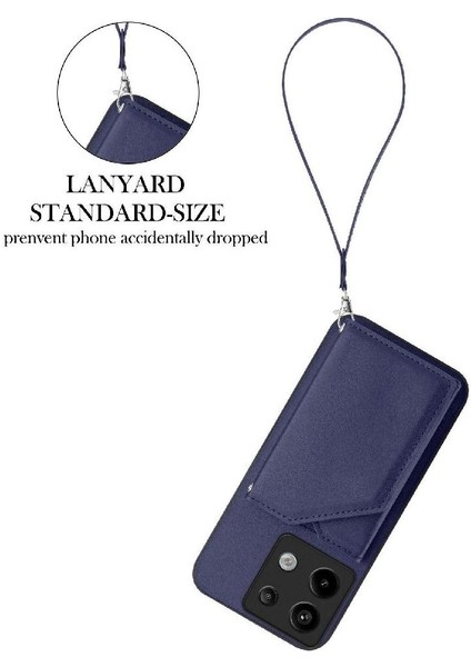 % Xiaomi Poco X6 Doğru Insizyon Kickstand Fonksiyonu Için Uyumlu Kılıf (Yurt Dışından)