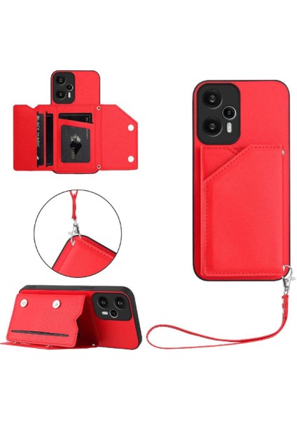 Xiaomi Poco F5 5g Benzersiz Kickstand Fonksiyonu Için Uyumlu Kılıf Doğru (Yurt Dışından) modelleri