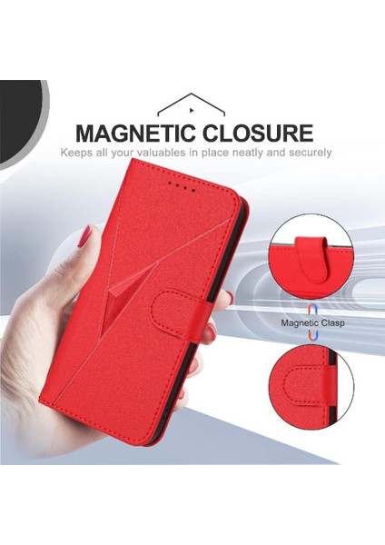 Kart Yuvaları ile Xiaomi Redmi Note 14 4g Premium Pu Deri Için Flip Case (Yurt Dışından)