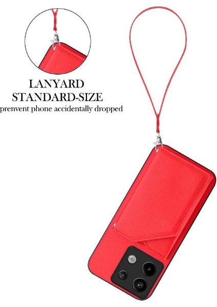 % Xiaomi Poco X6 Doğru Insizyon Kickstand Fonksiyonu Için Uyumlu Kılıf (Yurt Dışından)