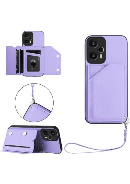 Xiaomi Poco F5 5g Benzersiz Kickstand Fonksiyonu Için Uyumlu Kılıf Doğru (Yurt Dışından)