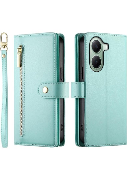 Xiaomi Poco X7 Pro Iş Için Flip Case Crossbody Kayış Çok Fonksiyonlu (Yurt Dışından)