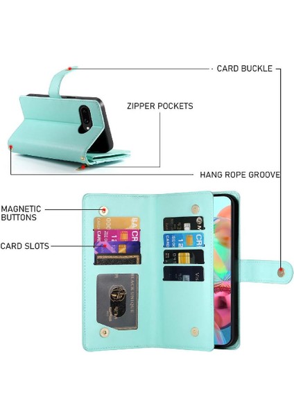 Xiaomi Poco X7 Pro Iş Için Flip Case Crossbody Kayış Çok Fonksiyonlu (Yurt Dışından) indirimleri