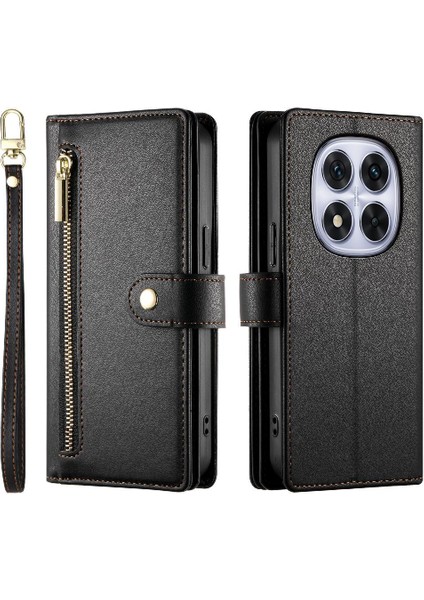 Xiaomi Redmi Not 14 Pro Için Flip Case 4g Iş Standı Cüzdan Crossbody (Yurt Dışından)