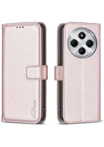 Xiaomi Poco C75 Iş Cüzdan Çok Renkli Çoklu Kart Yuvası Için Flip Case (Yurt Dışından)