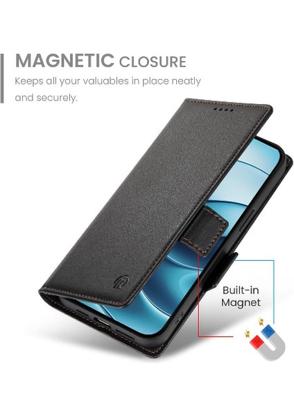 Xiaomi Redmi Not 14 Pro 4g Kart Yuvaları Için Flip Case Günlük Kullanım Cüzdan Flip (Yurt Dışından)