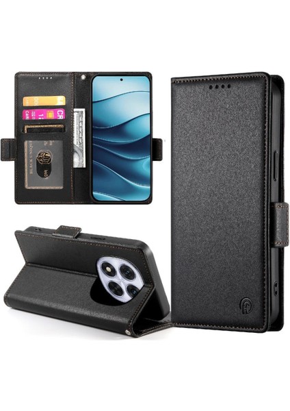 Xiaomi Redmi Not 14 Pro 4g Kart Yuvaları Için Flip Case Günlük Kullanım Cüzdan Flip (Yurt Dışından)