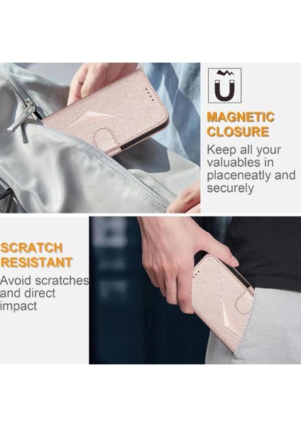 Kickstand Fonksiyonu Flip Mobil Pu ile Xiaomi Poco X6 Neo 5g Için Flip Case (Yurt Dışından) modelleri