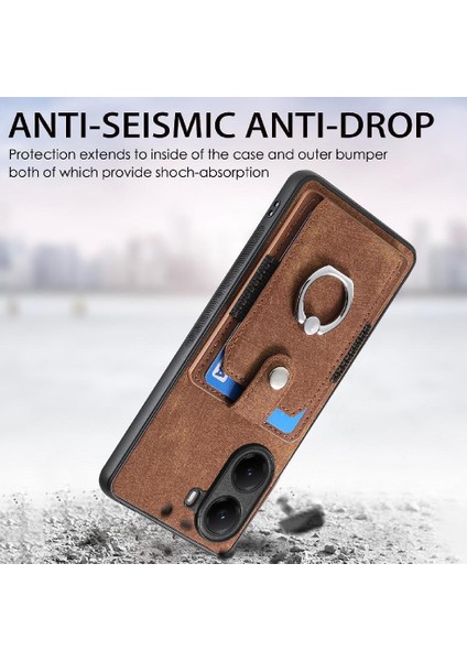 Xiaomi Poco X7 Pro Crad Yuvası Standı Manyetik Araç Montaj Yüzük Tutucu (Yurt Dışından) modelleri