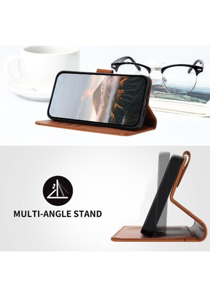 Kart Yuvaları ile Xiaomi Redmi Note 14 4g Premium Pu Deri Için Flip Case (Yurt Dışından)