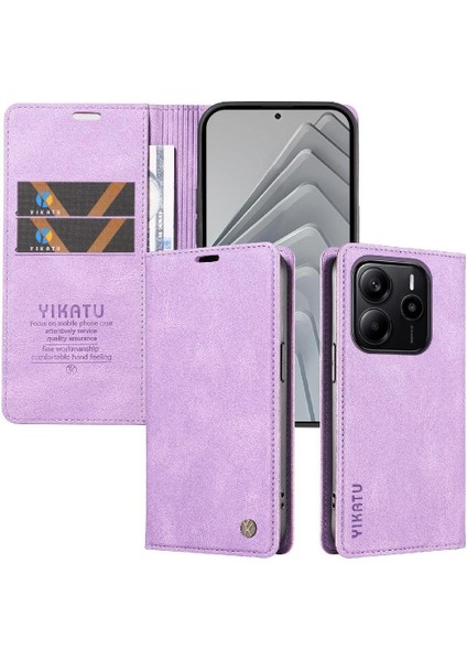 Xiaomi Redmi Note 14 4g Kılıf Cilt Dostu Manyetik Kapak ile Uyumlu (Yurt Dışından)