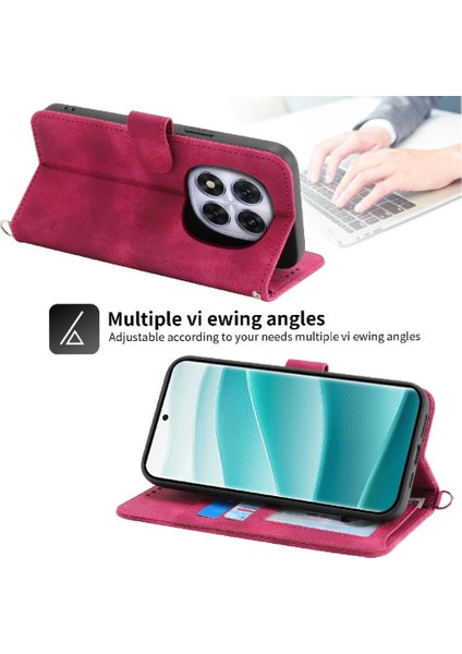 Xiaomi Redmi Not Için Flip Case 14 Pro 4g Kabartmalı Bileklik Çoklu Kart (Yurt Dışından) modelleri