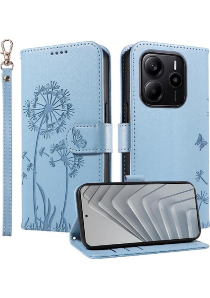 Kart Yuvaları ile Xiaomi Redmi Note 14 4g Flip Case ile Uyumlu ve ve (Yurt Dışından)