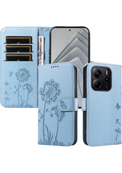 Kart Yuvaları ile Xiaomi Redmi Note 14 4g Flip Case ile Uyumlu ve ve (Yurt Dışından)