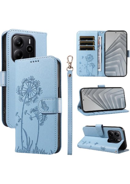 Kart Yuvaları ile Xiaomi Redmi Note 14 4g Flip Case ile Uyumlu ve ve (Yurt Dışından)