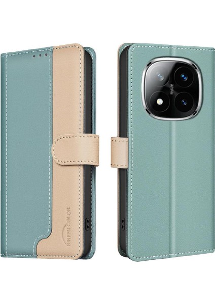 Xiaomi Redmi Not Için Flip Case 14 Pro 4g Rfıd Engelleme Kart Yuvaları Tutucu (Yurt Dışından)