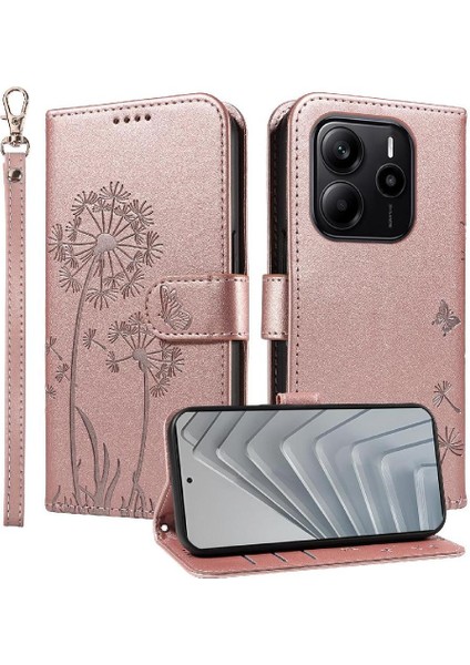 Kart Yuvaları ile Xiaomi Redmi Note 14 4g Flip Case ile Uyumlu ve ve (Yurt Dışından)