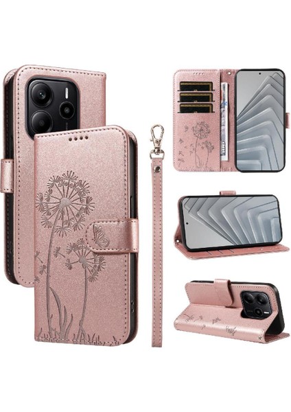 Kart Yuvaları ile Xiaomi Redmi Note 14 4g Flip Case ile Uyumlu ve ve (Yurt Dışından)