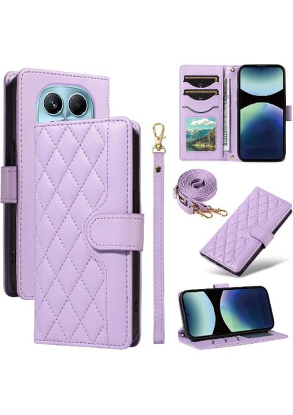 Xiaomi Redmi Not Için Flip Case 14 Pro 4g Kafes Flip Folio Telefon Kılıfı (Yurt Dışından)