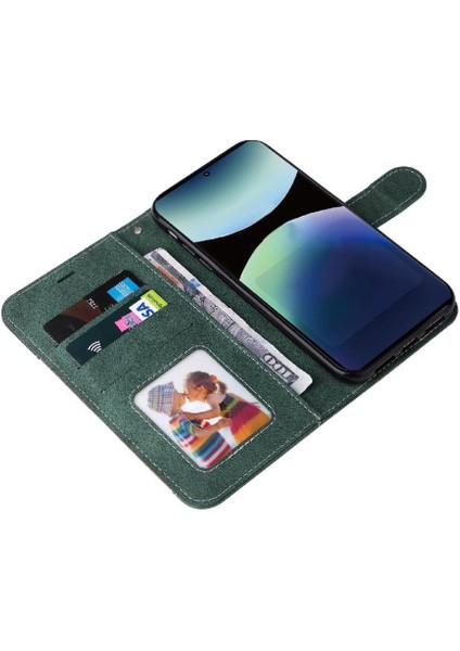 Xiaomi Redmi Not Için Flip Case 14 Pro 4g Yüksek Kalite Benzersiz Patchwork Pu (Yurt Dışından)