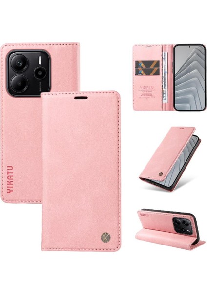 Xiaomi Redmi Note 14 4g Kılıf Cilt Dostu Manyetik Kapak ile Uyumlu (Yurt Dışından)