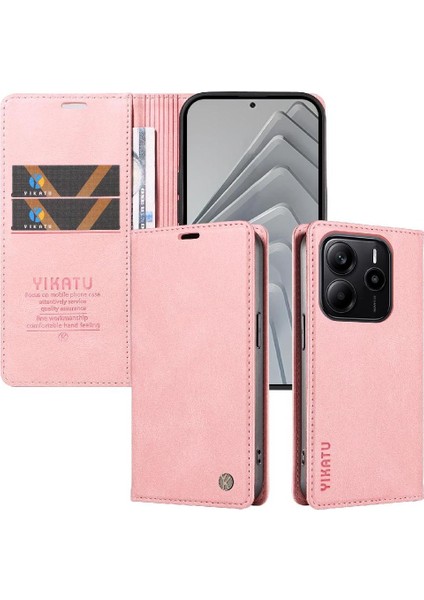 Xiaomi Redmi Note 14 4g Kılıf Cilt Dostu Manyetik Kapak ile Uyumlu (Yurt Dışından)