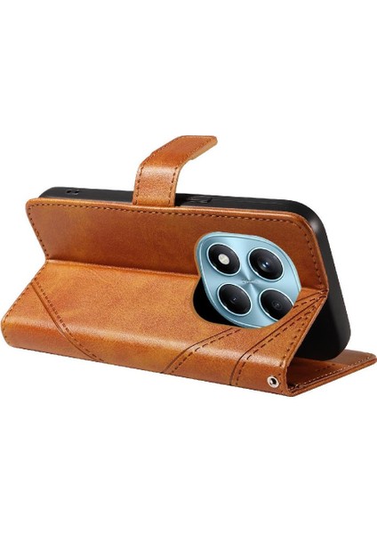 Xiaomi Redmi Not 14 Pro Için Flip Case 4g Deri Telefon Koruma Kılıfı (Yurt Dışından)