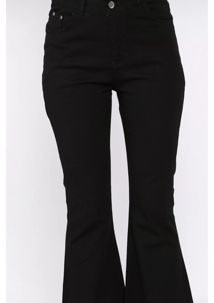 Ispanyol Paça Likralı Kadın Gabardin Pantolon P-00012118 fırsatları