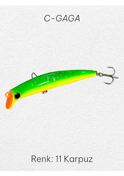 C Gaga Serisi 110MM 16GR DALMA30/70CM