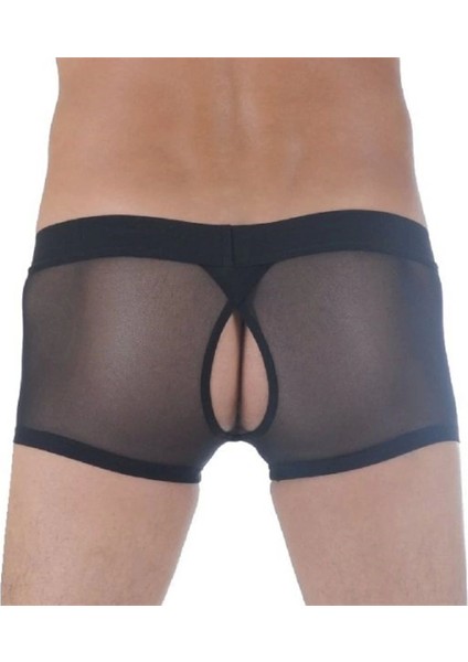 - Don Moris DM291121 Transparan Arkası Açık Mini Boxer