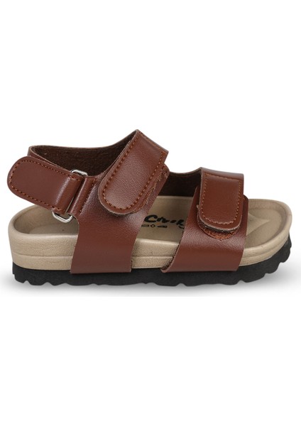 Erkek Çocuk Sandalet 22-26 Numara Taba