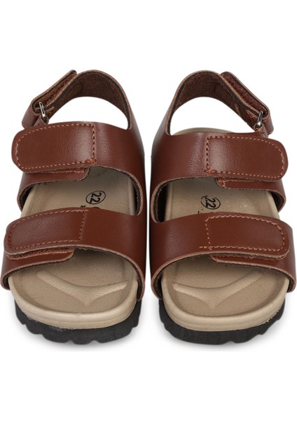 Erkek Çocuk Sandalet 22-26 Numara Taba