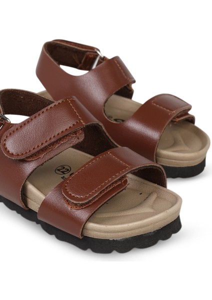 Erkek Çocuk Sandalet 22-26 Numara Taba