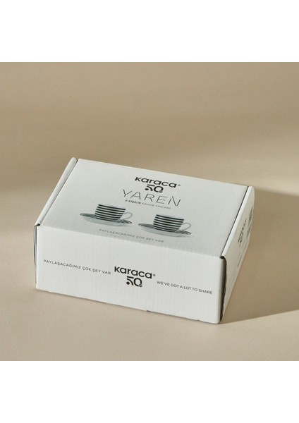 Yaren 2 Kişilik Kahve Fincanı 80 ml