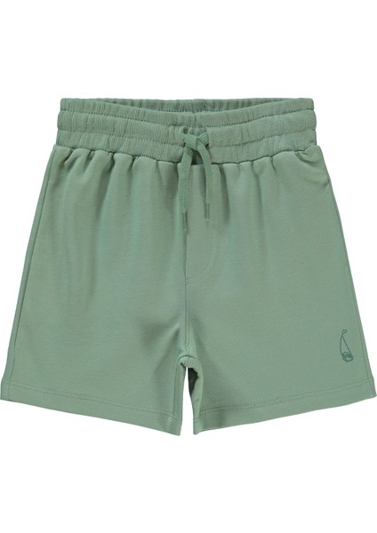 Erkek Çocuk Şort 6-9 Yaş Soft Haki