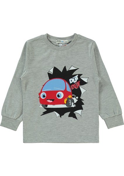 Düt Düt Erkek Çocuk Pijama Takımı 2-5 Yaş Grimelanj modelleri