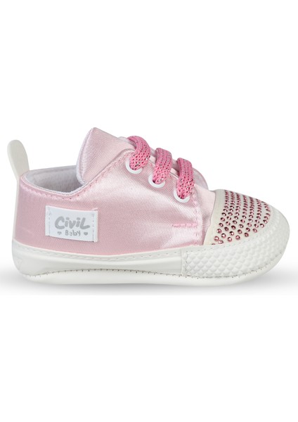 Kız Bebek Patik 17-19 Numara Pembe
