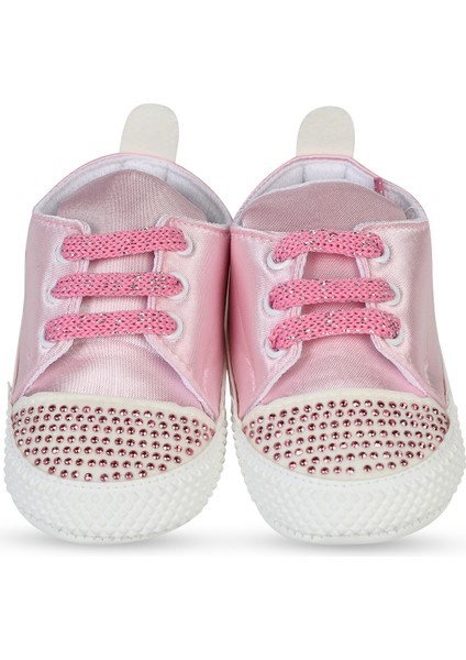 Kız Bebek Patik 17-19 Numara Pembe modelleri