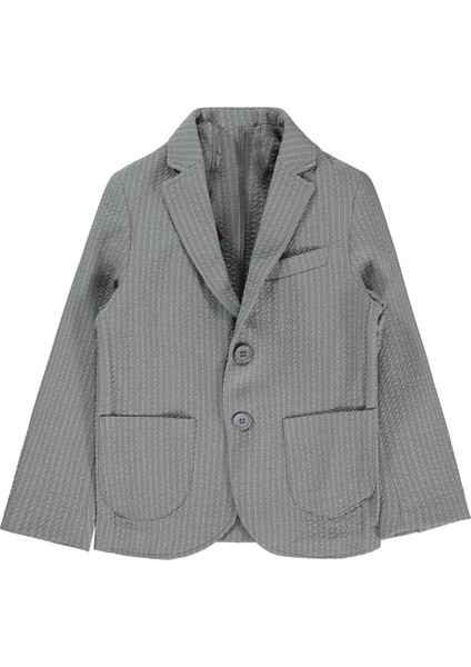 Erkek Çocuk Ceket 10-13 Yaş Gri