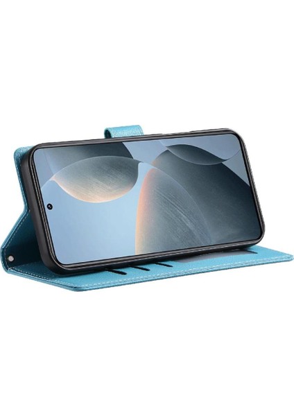 Xiaomi Poco F7 Pro Günlük Kullanım Için Kılıf Darbeye Kart Yuvaları Manyetik (Yurt Dışından)